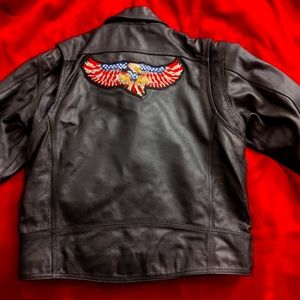Men's Vintage Harley Davidson leather jacket